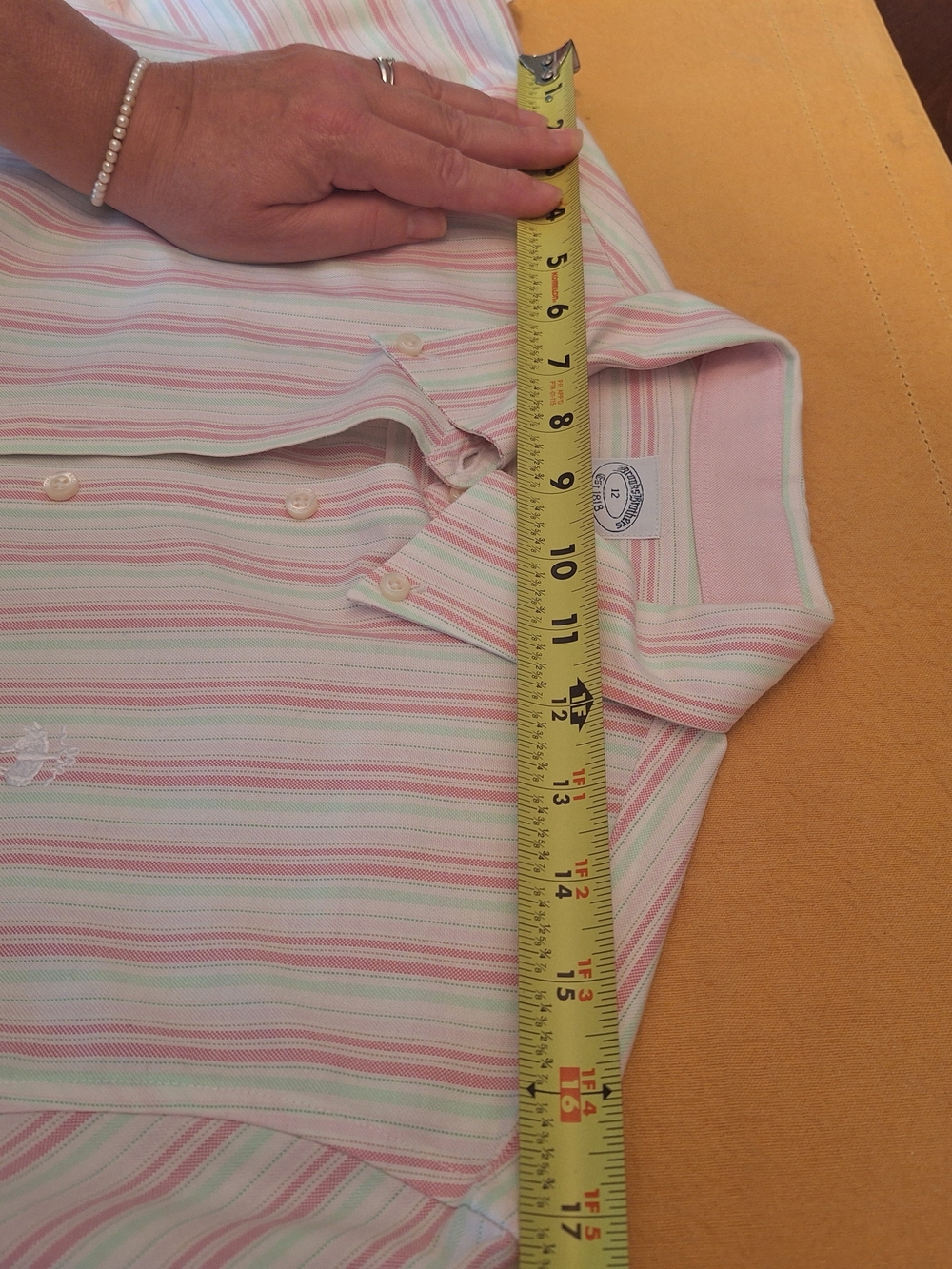 Brooks Brothers Women's Supima Cotton Button-Down Shirt M - Picture 11 of 16